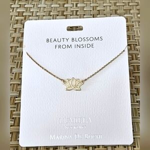 🌸 BEAUTY BLOSSOMS FROM INSIDE Script Name Chain Necklace 🌸